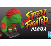 Street Fighter Blanka 3d model - CadNav