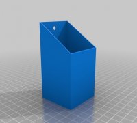 Remixed Smaller and Tall Mini Hanging Storage Container by