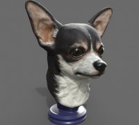 STL file Richard the Chihuahua - articulated toy dog 🐕・3D