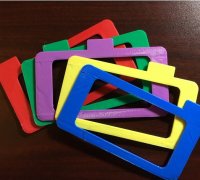 Configurable index card holder by Makkuro, Download free STL model