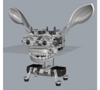 STL file Animatronic mouth with SG90 and a toy jaw 👄・3D printable design  to download・Cults