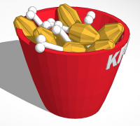 Download Kfc Bucket 3d Models To Print Yeggi