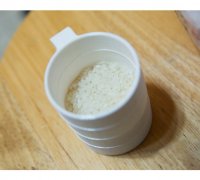 STL file RICE COOKER DUO PROGRAM Rice measuring cup 🌾・3D printing template  to download・Cults