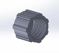 Free STL file Threaded Vent Cap for Gas Can 🧢・3D printable model