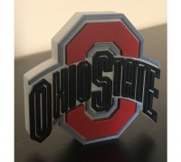 STL file OSU logo 🎮・Model to download and 3D print・Cults