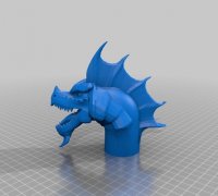 3D Printed Instant Pot Steam Dragon by pfjason