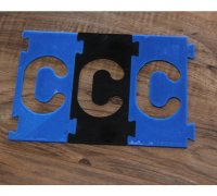 Letter Router Templates 
