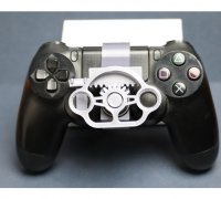 STL-Datei PS5/PS4-Controller-Lenkrad 🚗・3D-druckbares Modell zum  Herunterladen・Cults
