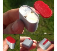 Free STL file Earplug Travel Case 🗝️・Template to download and 3D  print・Cults