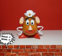 STL file Mr. Potato Head 3D Printable STL 🥔・3D printing idea to