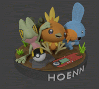 Pokemon Hoenn Region Pokedex 3D File for Cosplay -  Norway