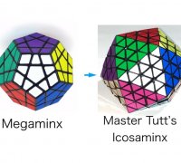 Fisher Megaminx Puzzle by SOS1SOS1, Download free STL model