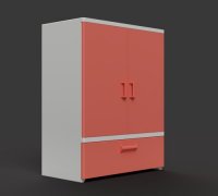 STL file BARBIE DOLL CLOTHES CLOSET 🎲・3D printing template to  download・Cults