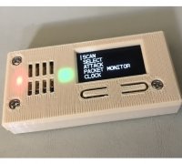 Deauther Watch Case ESP32 by LeKlaus