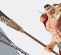 3D file One Piece - White Beard's Murakumogiri sword・3D printing model to  download・Cults