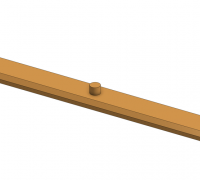 ▷ animation peg bar 2 hole 3d models 【 STLFinder 】