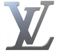 STL file Louis Vuitton LV Logo・3D printing template to download・Cults