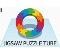 Puzzle Tube Jigsaw Puzzle Roll, Puzzle Storage Puzzle Saver by  MotoSurf-Curry, Download free STL model