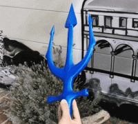 Poseidons Trident Saint Seiya 3D model 3D printable