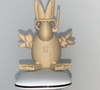 Fichier STL gratuit Empreinte de lapin 👽・Modèle à télécharger et à  imprimer en 3D・Cults