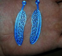 3D Printable Qiyana Prestige Earrings by Julia