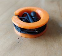 headphone wire holder 3D Models to Print - yeggi