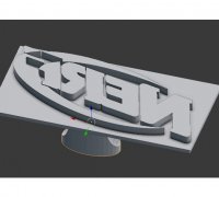 Nerf Logo by tgsparky77, Download free STL model