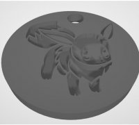 STL file keychains / keychain , POKEMON , EEVVE EVOLUTIONS 🗝️・3D printable  model to download・Cults
