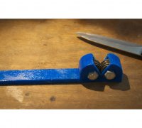 Simple knife sharpener for stones or sandpaper by rlasse, Download free  STL model