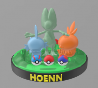 3D file POKEDEX HOENN (3 GENERATION) 🐉・3D print model to