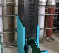 Dispensador de cápsulas Nespresso Vertuoline / Soporte para nuevos envases  impreso en 3D • Hecho con una impresora 3D Ender 3 V2・Cults