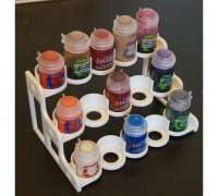 Free STL file Rotating Acrylic Paint Storage 🎨・3D print model to  download・Cults