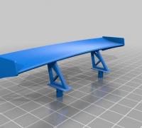 STL-Datei RC AUTO HECKSPOILER 🚗・Modell für 3D-Drucker zum