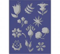 stencil stencils for painting or engraving.