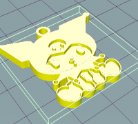 STL file 5 PACK SANRIO KEYCHAINS 🗝️・3D print object to download・Cults