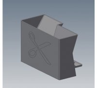 Free STL file SINGER ULTRALOCK overlocking machine waste drawer 🧑‍🎤・3D  printable object to download・Cults