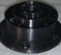 STL-Datei Logitech G25 Wheel Adapter für Räder mit 70-mm-Löchern 🛞・Design  für 3D-Drucker zum herunterladen・Cults