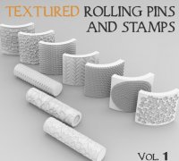 Texture Rollers by Fenrir1997, Download free STL model