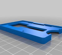 Remix: Print-in-place hinged double ID Badge Holder by igorprado, Download  free STL model