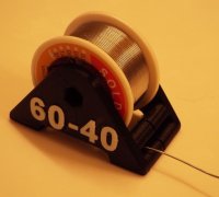 solder spool holder 3D Models to Print - yeggi