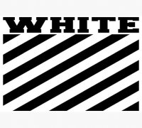 Free 3MF file Off White Logo・Design to download and 3D print・Cults
