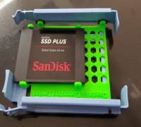 HDD to Dual SSD holder adapter by A3D Printing Farm, Download free STL  model