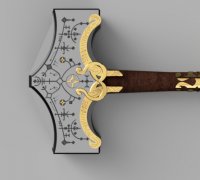 Mjölnir God of War 3D Printing Files (Download Now) 