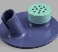 Free STL file Airbrush Cleaner glass bottle cap 🍾・3D printable
