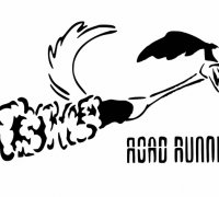 Road Runner - Meep meep by Joe, Download free STL model