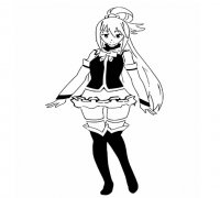 3D file Sherry - isekai meikyuu de harem wo 👧・3D printer design