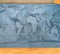 world map 3D Models to Print - yeggi - page 11