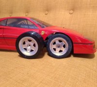 Ferrari F40-3D Printed Outline