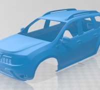 Dacia Lodgy Stepway 2019 3D-Modell - Herunterladen Fahrzeuge on