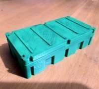 Plastic Storage Box - 3D Model by Zombieblack